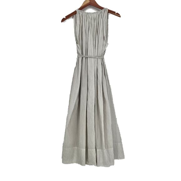 Vintage 3.1 Phillip Lim Striped Sleeveless Grecian Tie-Waist Dress size 10 - Picture 7 of 10